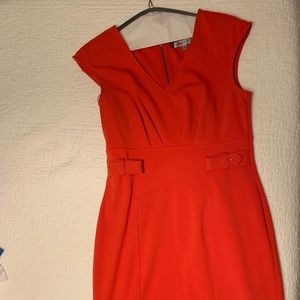 Jennifer Lopez Brand Orange dress